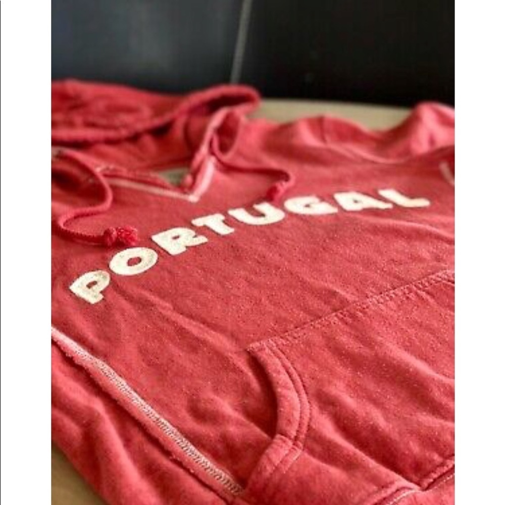 Old Navy PORTUGAL Short Sleeve Hooded Sweatshirt - Picture 4 of 8